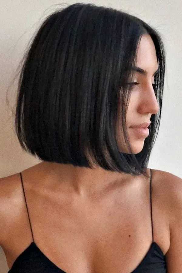 Bem na Foto: 70 Cortes Modernos Femininos para Cabelos Lisos  Bob Blunt
