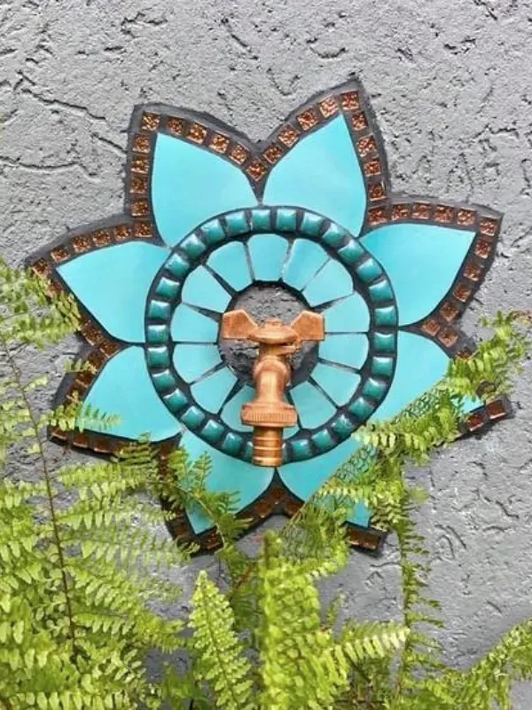 Casa Bonita: Mandalas em Mosaico para Torneiras