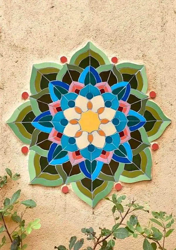 Casa Bonita: Mandalas em Mosaico para Torneiras