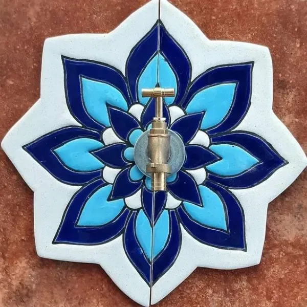 Casa Bonita: Mandalas em Mosaico para Torneiras
