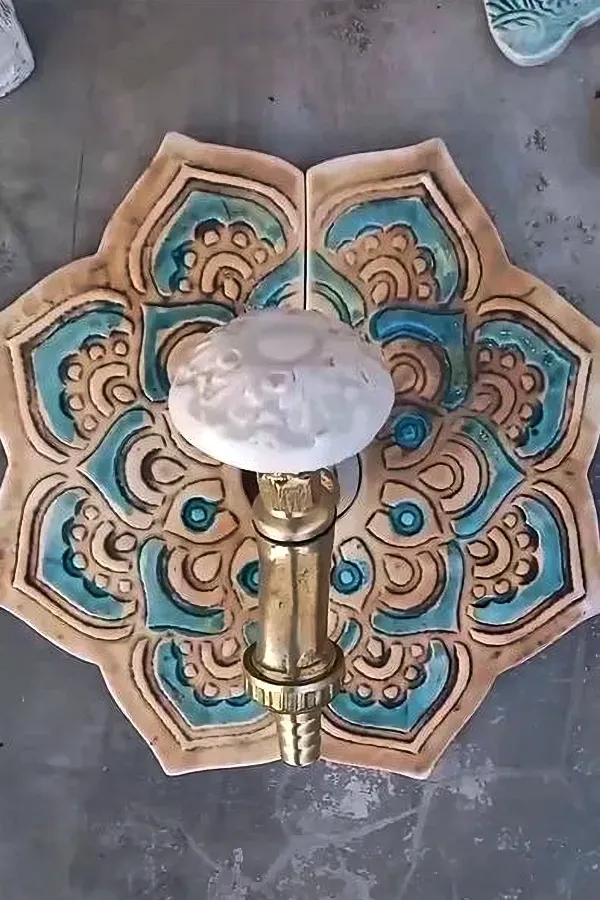 Casa Bonita: Mandalas em Mosaico para Torneiras
