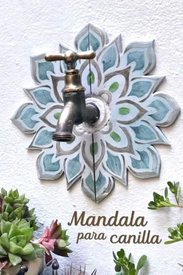 Casa Bonita: Mandalas em Mosaico para Torneiras