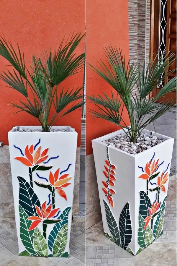 Mosaico Criativo e Moderno: Inspire-se para Decoração de Um Espaço Estiloso