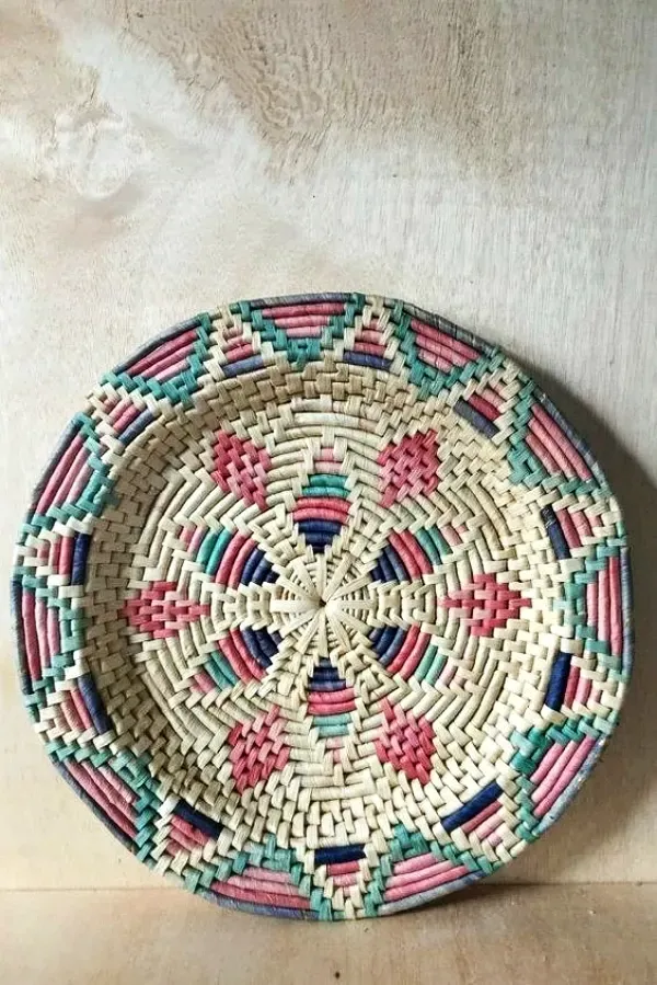 Artesanato com Palha : Inspirações de Travessas e Fruteiras