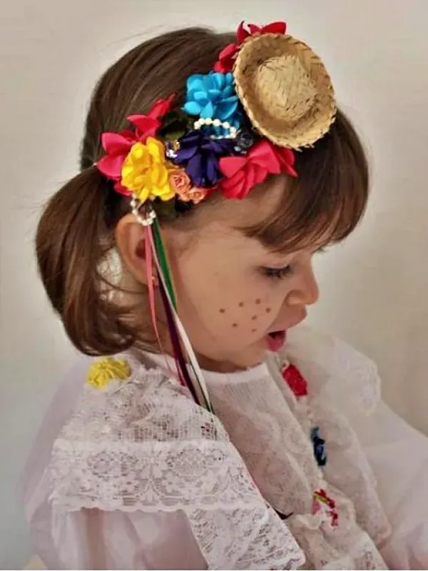23 Modelos Para Fazer Lindas Tiaras Para Festa Junina