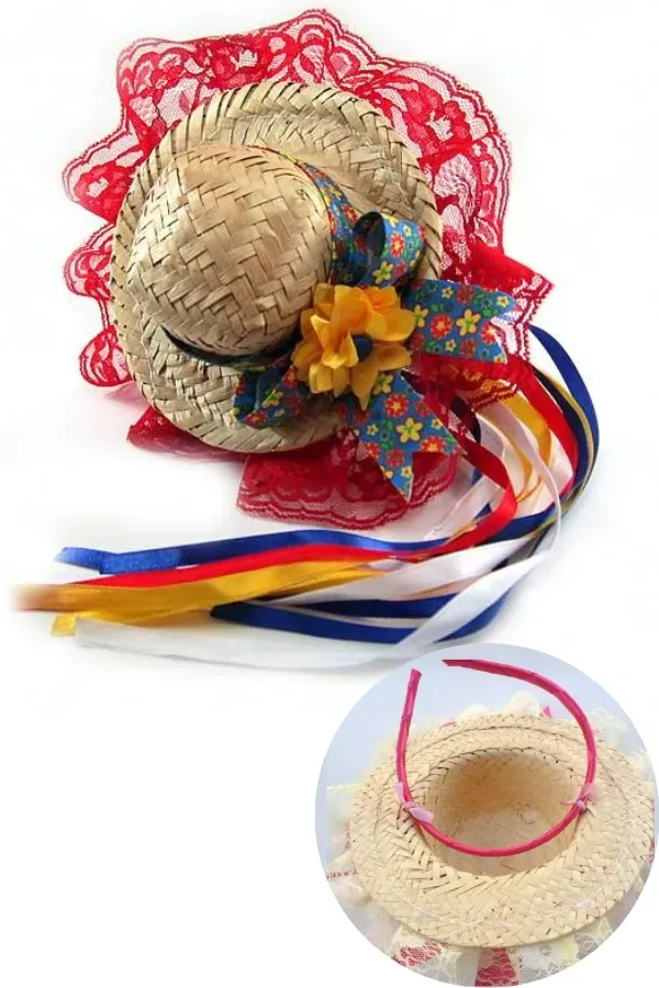 23 Modelos Para Fazer Lindas Tiaras Para Festa Junina