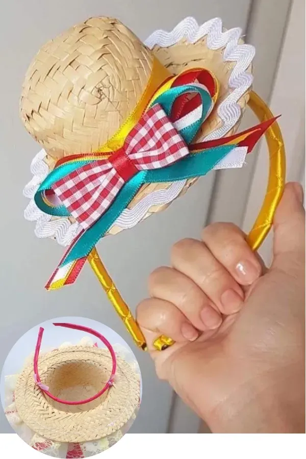 23 Modelos Para Fazer Lindas Tiaras Para Festa Junina