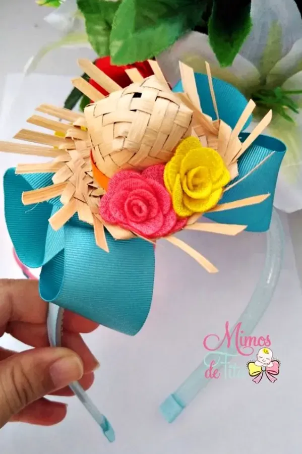 23 Modelos Para Fazer Lindas Tiaras Para Festa Junina