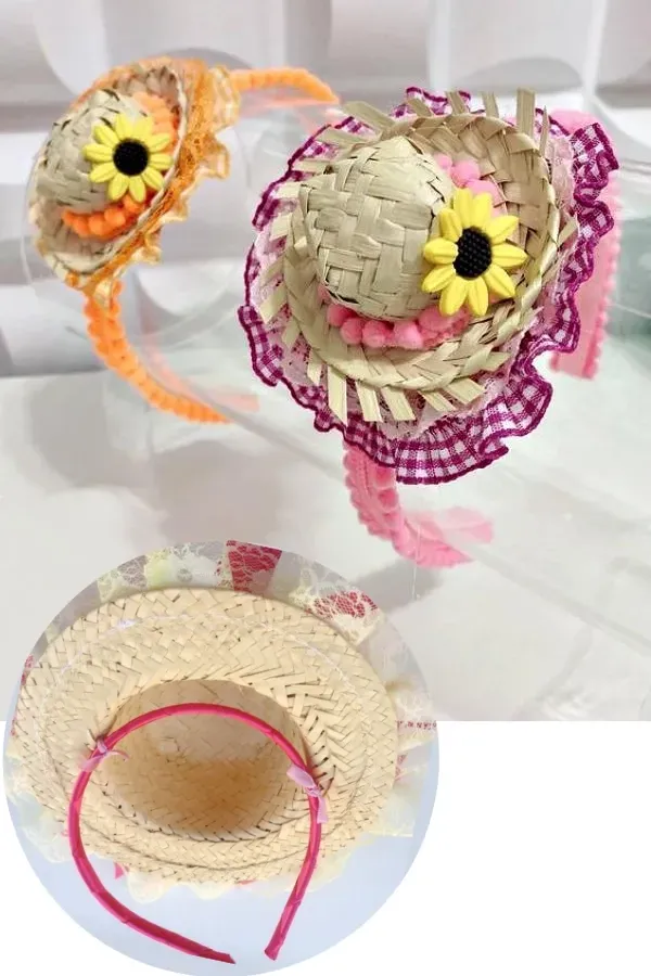 23 Modelos Para Fazer Lindas Tiaras Para Festa Junina