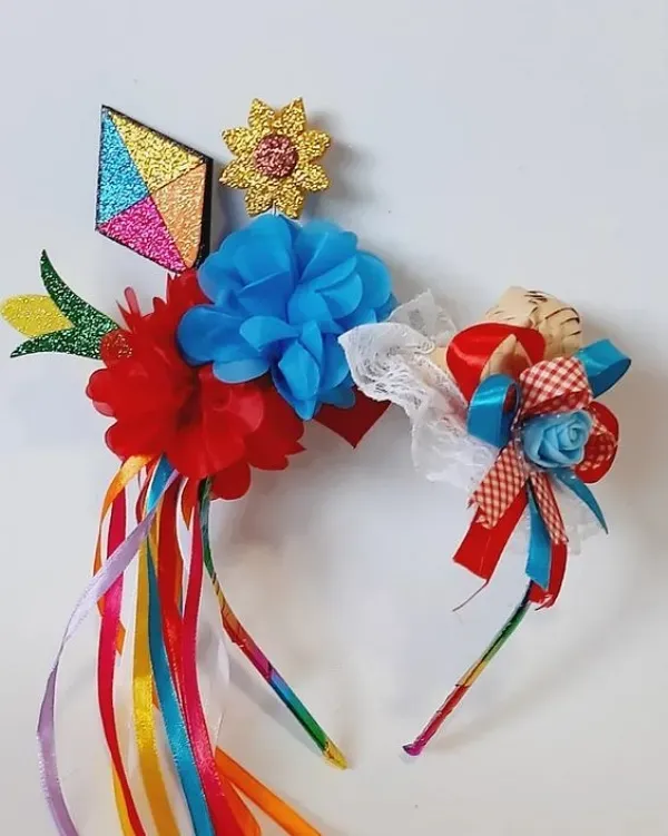 23 Modelos Para Fazer Lindas Tiaras Para Festa Junina