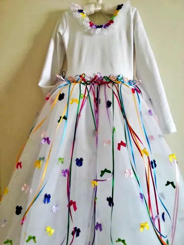 Festa Junina: Ideias de Trajes para o Noivinho e Noivinha Caipira - vestido