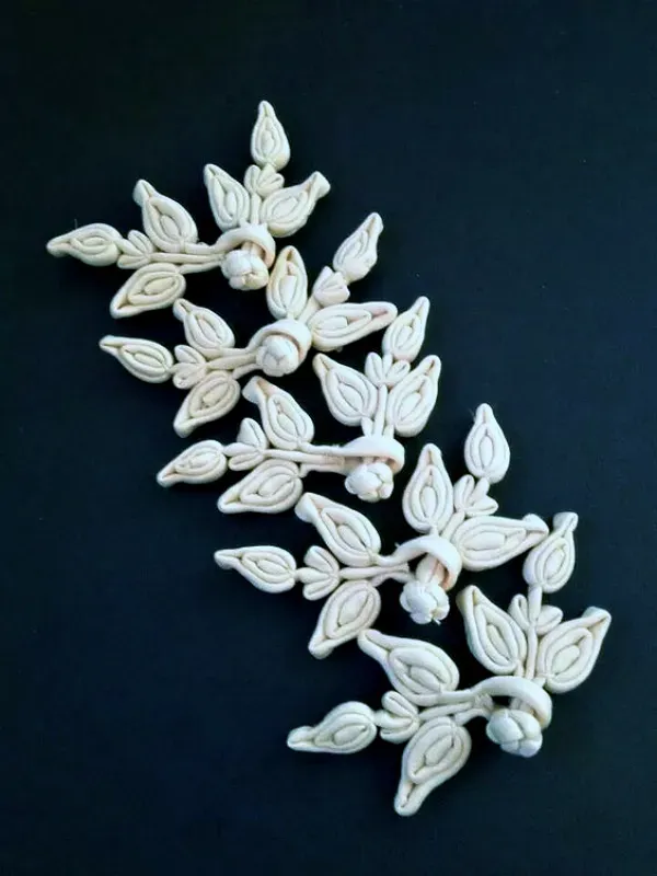 Artesanato na Moda: Como fazer o botão chinês