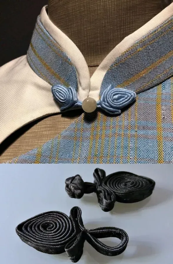 Utilizando botão chinês na moda – modelos e passo a passo