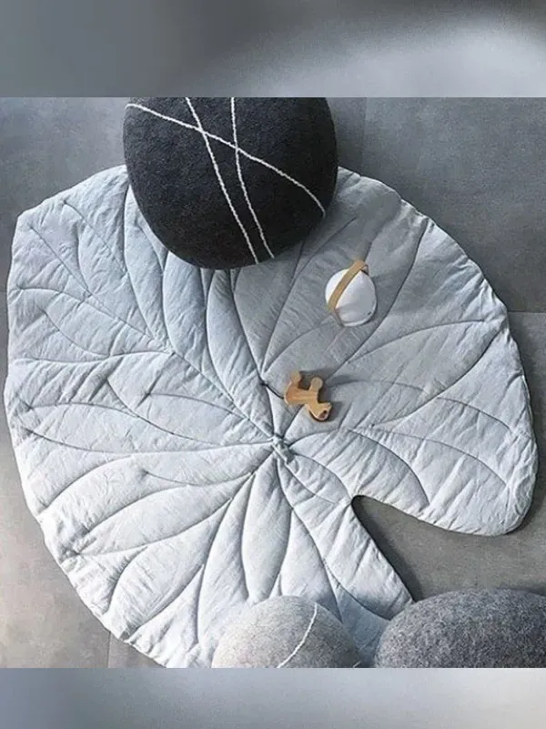 Tapetes artesanais de folhas: aconchego e beleza na decoração