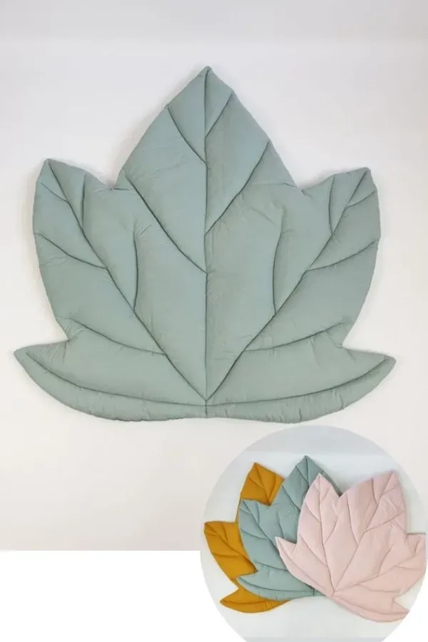 Tapetes artesanais de folhas: aconchego e beleza na decoração