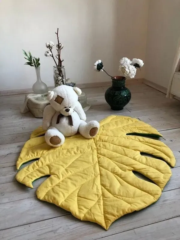 Ideias para fazer um tapete acolchoado infantil divertido e que decora