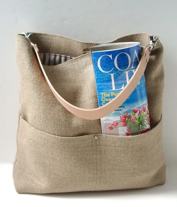 17 Modelos de Bolsas de Tecido: Faça Você Mesmo Bolsas Simples e Funcionais