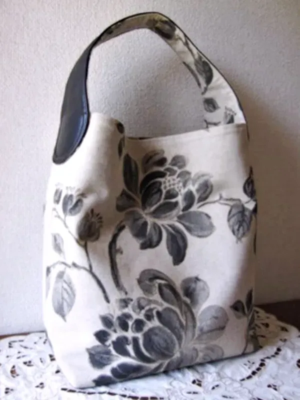 17 Modelos de Bolsas de Tecido: Faça Você Mesmo Bolsas Simples e Funcionais