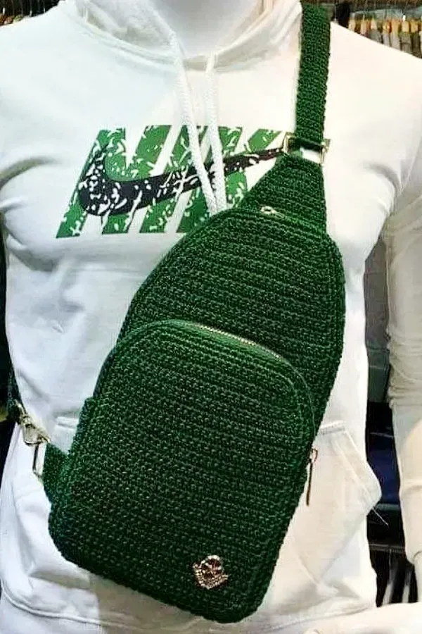 15 Lindos modelos de mochilas de crochê com ponto baixo