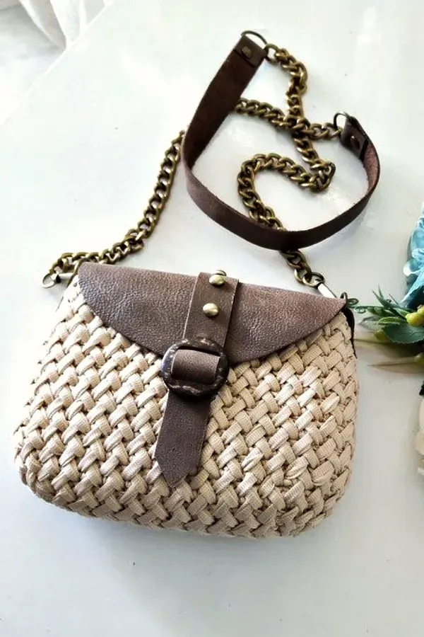 14 Modelos de bolsas em crochê feitos com fio de malha