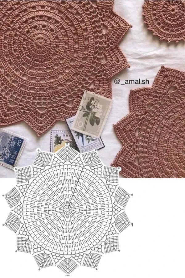 Sousplat de crochê: Colocando estilo e elegância à mesa