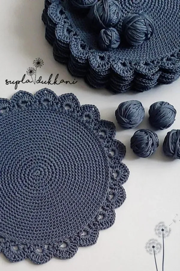 Sousplat de crochê: Colocando estilo e elegância à mesa
