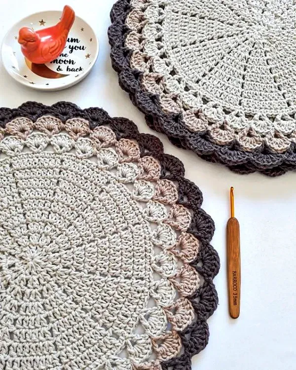 Sousplat de crochê: Colocando estilo e elegância à mesa