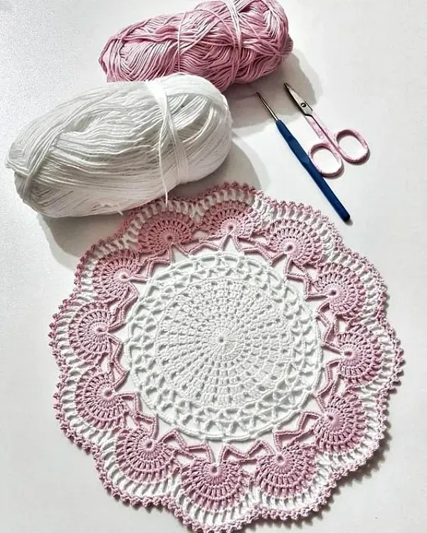 Sousplat de crochê: Colocando estilo e elegância à mesa