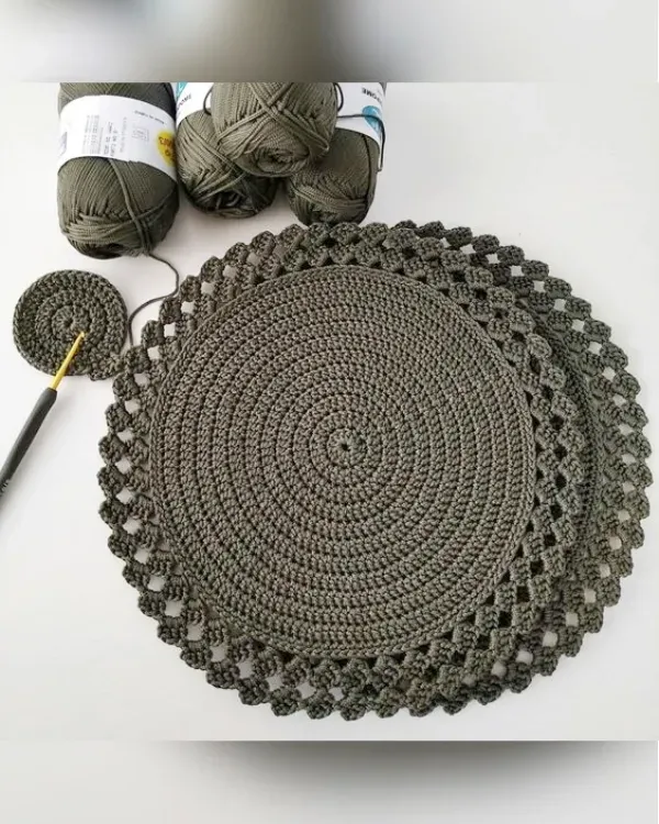 Sousplat de Crochê Moderno: Detalhes que Fazem a Diferença na Decoração