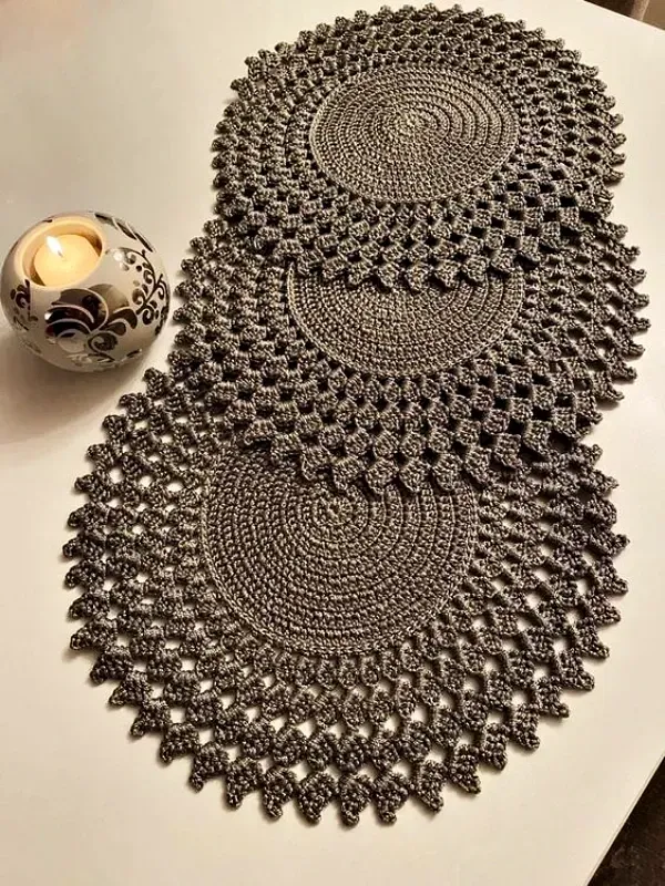 Sousplat de Crochê Moderno: Detalhes que Fazem a Diferença na Decoração