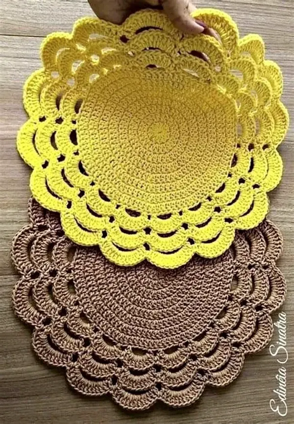 Sousplat de Crochê Moderno: Detalhes que Fazem a Diferença na Decoração