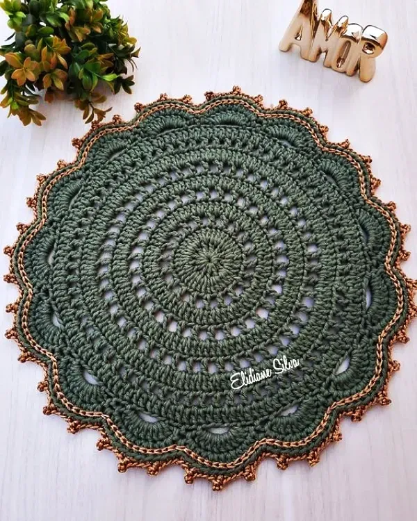 Sousplat de Crochê Moderno: Detalhes que Fazem a Diferença na Decoração