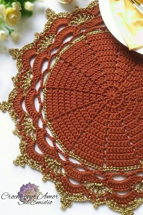 Sousplat de Crochê Moderno: Detalhes que Fazem a Diferença na Decoração