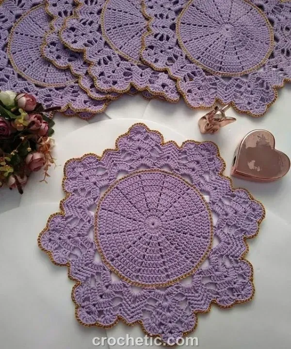 Sousplat de Crochê Moderno: Detalhes que Fazem a Diferença na Decoração