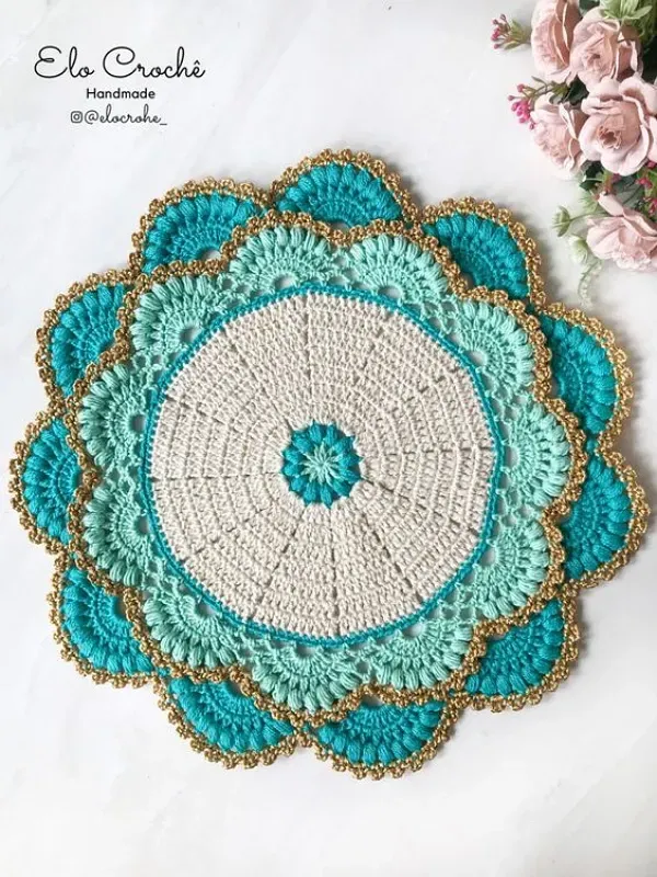 Sousplat de Crochê Moderno: Detalhes que Fazem a Diferença na Decoração