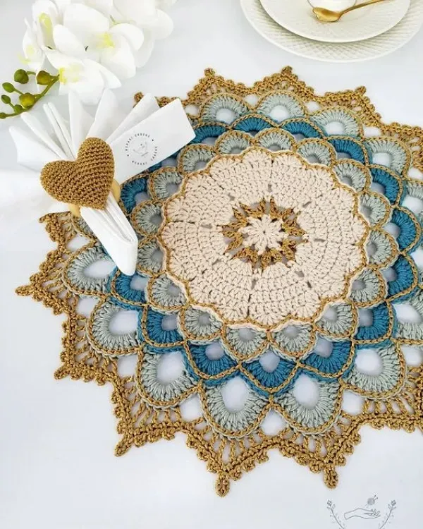 Sousplat de Crochê Moderno: Detalhes que Fazem a Diferença na Decoração