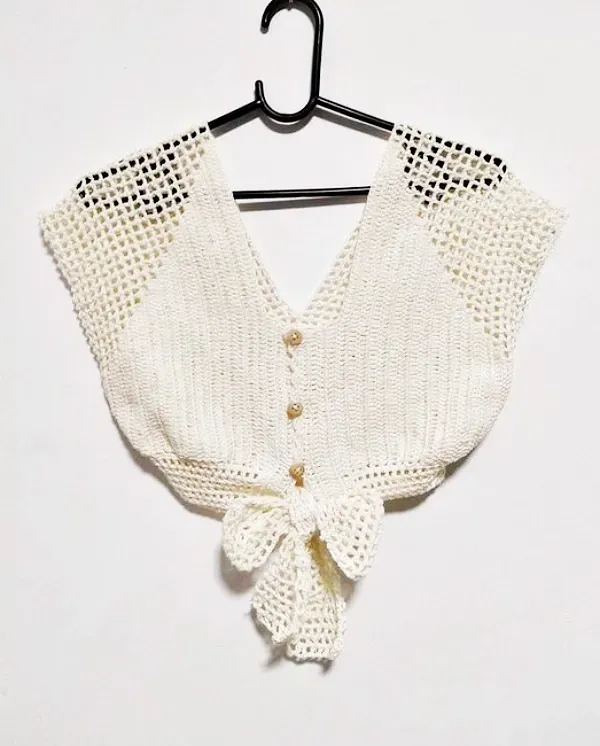 Surpreenda-se com Modelos de Blusas de Crochê Feitos com Pontos Básicos