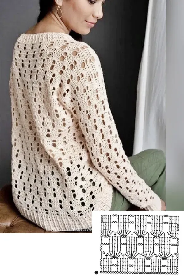 Modelos de Blusas de Crochê para Dias Frescos: Estilo e Conforto em Harmonia