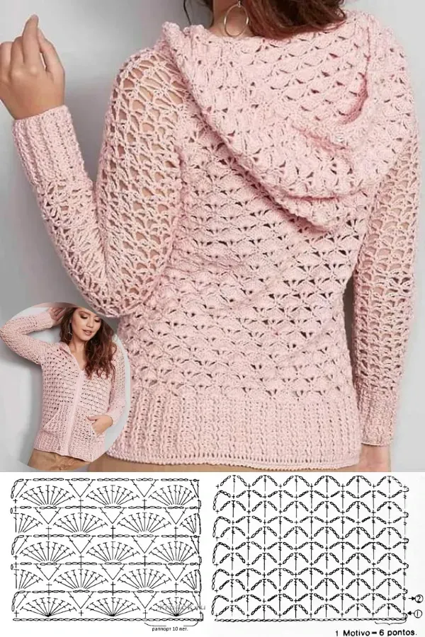 Modelos de Blusas de Crochê para Dias Frescos: Estilo e Conforto em Harmonia
