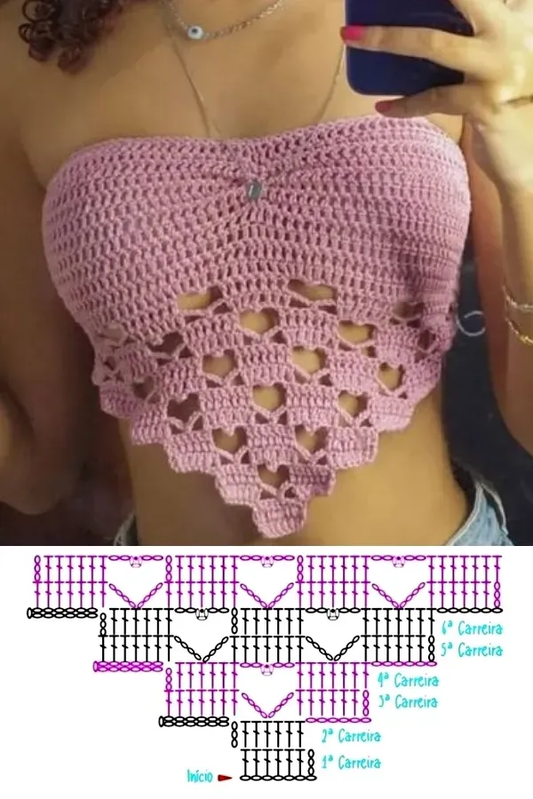 Blusas Top de Crochê para o Verão: Frescor e Muito Charme