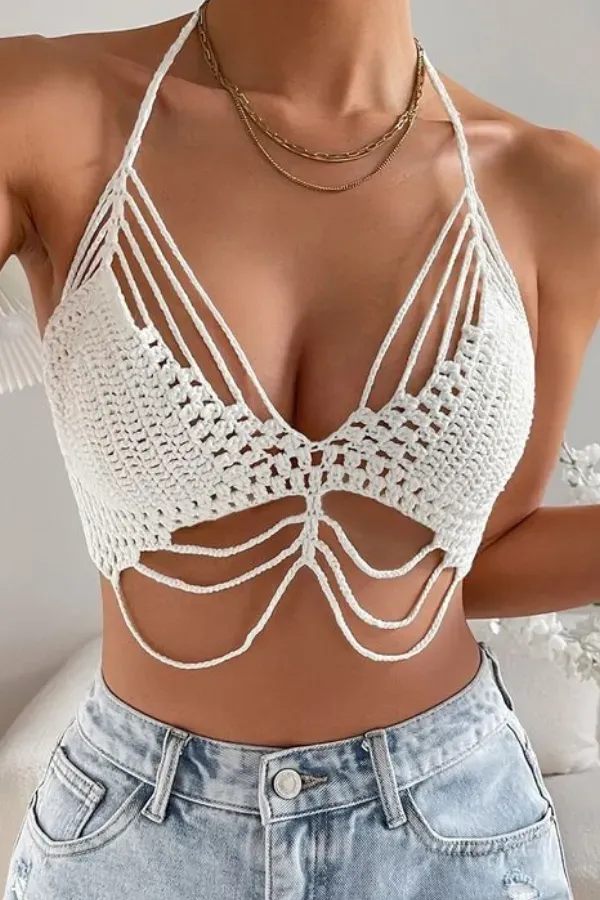 Blusas Top de Crochê para o Verão: Frescor e Muito Charme