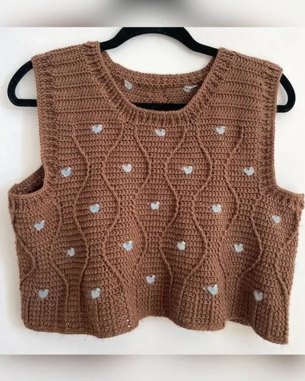 Blusinhas e Tops de Crochê: Gráficos e Ideias Inspiradoras