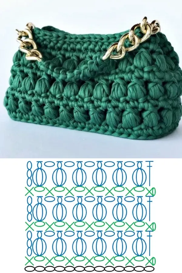 Crochê e Inspiração: 10 Modelos de Bolsas com Gráficos para Você