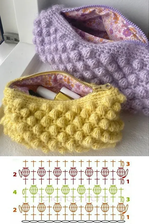Crochê e Inspiração: 10 Modelos de Bolsas com Gráficos para Você