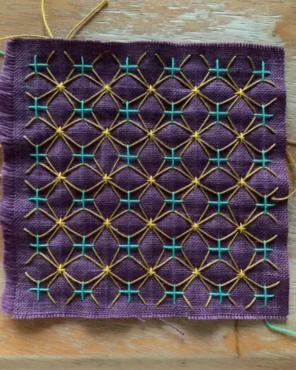 O Bordado Kugurisashi – A Técnica de Sashiko que Cativa