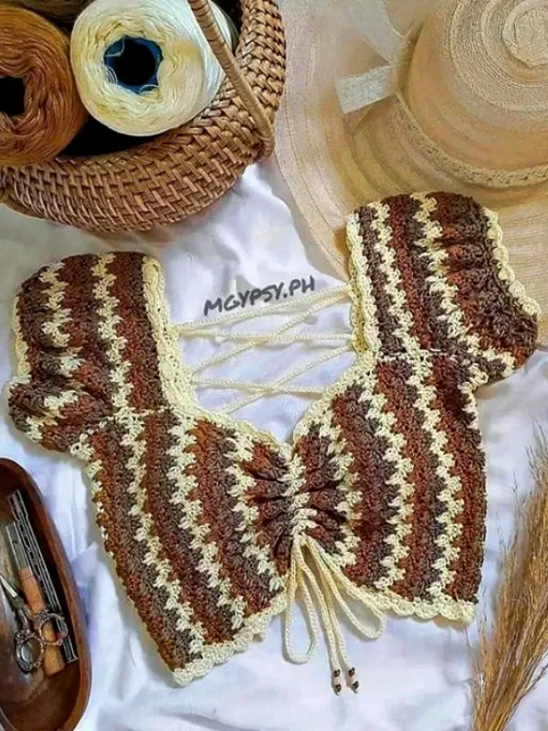 16 Modelos de Tops de Crochê para Arrasar no Verão