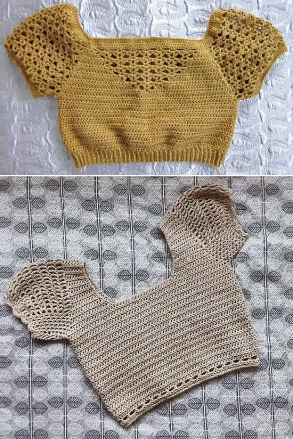 16 Modelos de Tops de Crochê para Arrasar no Verão