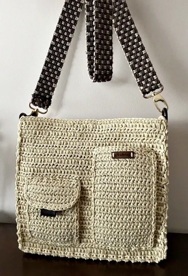 Bolsas em Crochê com Ponto Alto: 14 Ideias Incríveis para Se Inspirar
