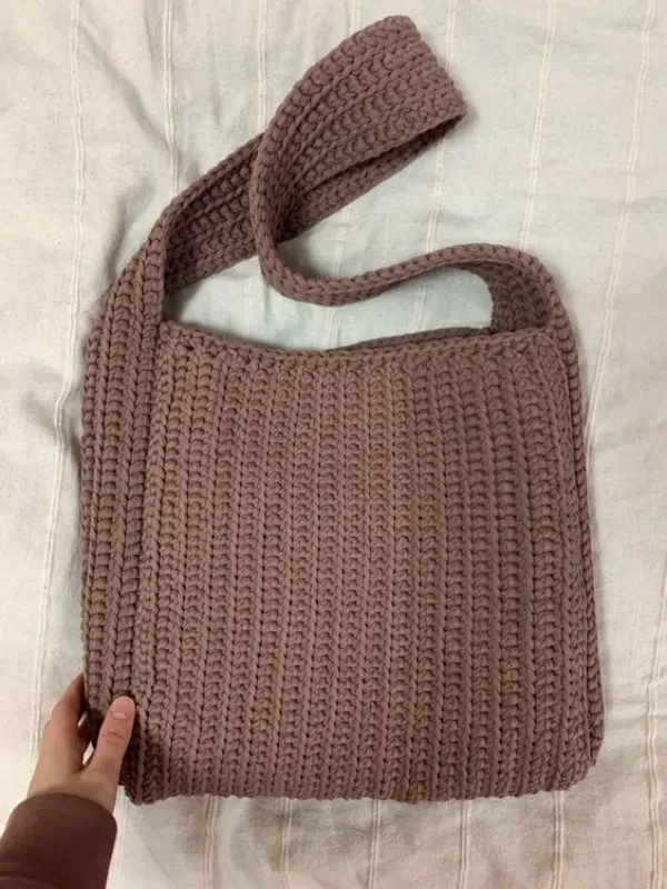 Bolsas em Crochê com Ponto Alto: 14 Ideias Incríveis para Se Inspirar
