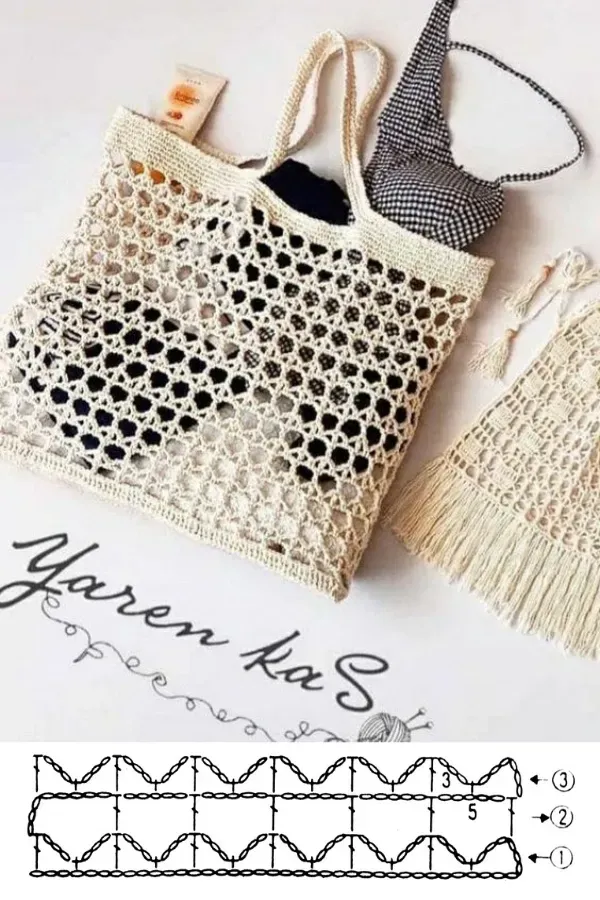 Tendências em Crochê: 10 Modelos de Bolsas com Gráficos para Inspirar sua Criatividade!